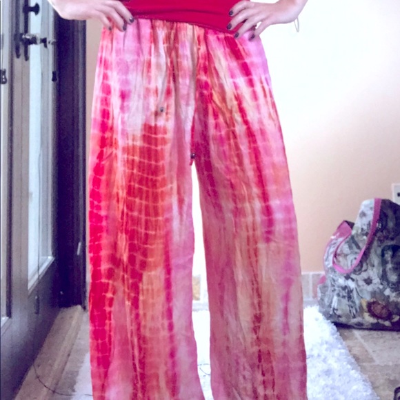 Cali style Ty eye light weight pants - Picture 1 of 3